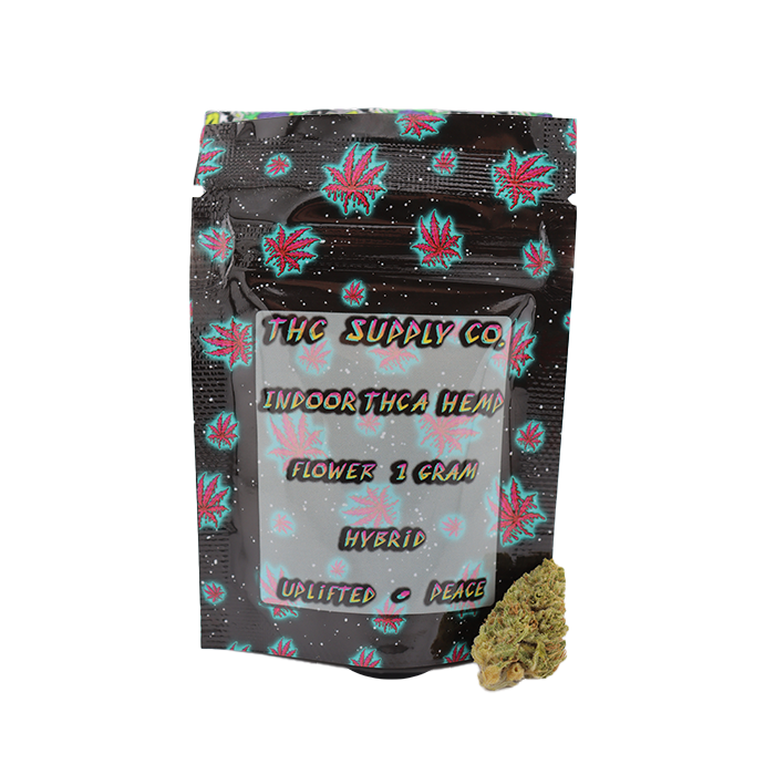 THCSC Indoor THCA Hemp Flower 1g / Hybrid LA Kush Cake